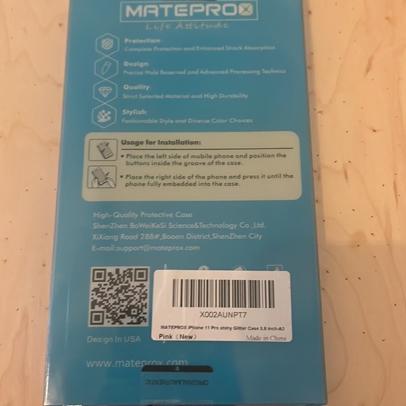 Brand new in box iPhone 11 Pro shiny glitter case. - Picture 2 of 2
